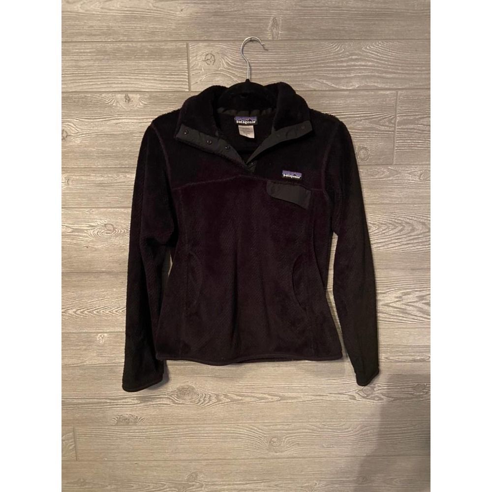 Patagonia pullover womens small black‎